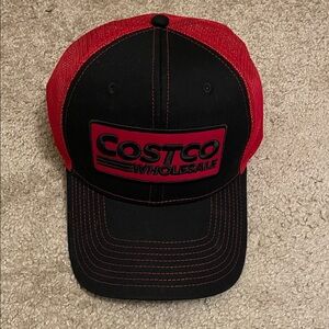 Costco Red and Black Trucker Hat
